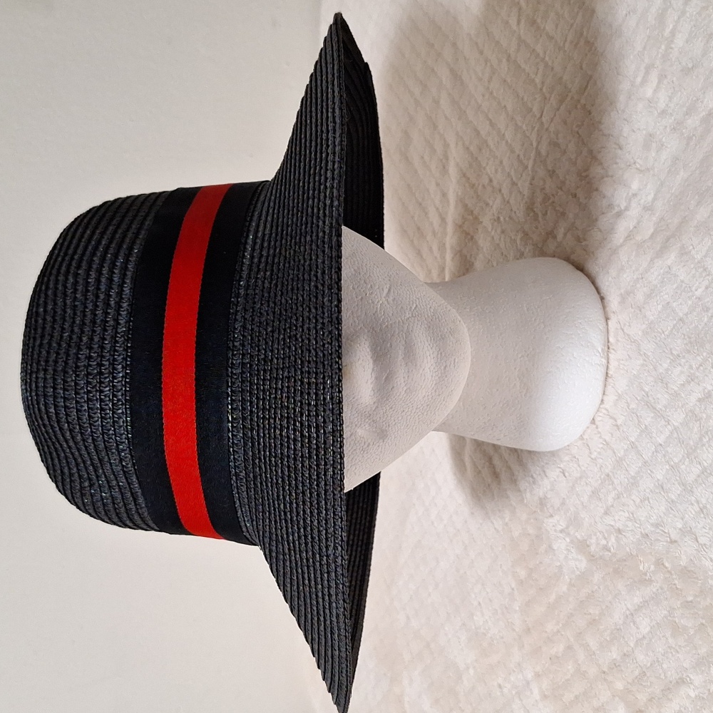 Black and Red Women's Sun Hat